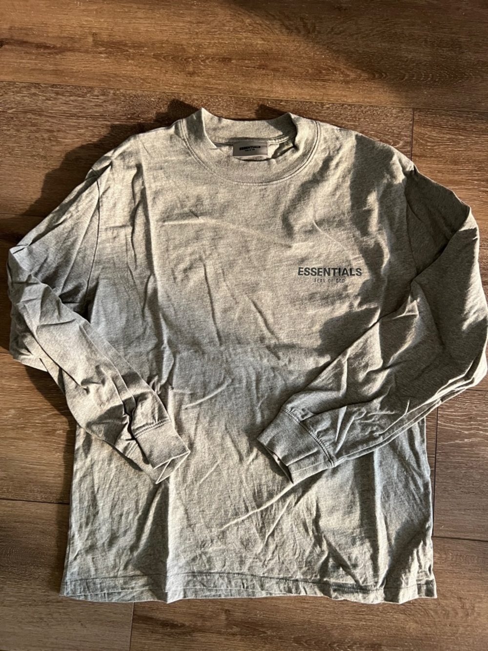 Essentials Fear of God Men’s Grey Long Sleeve t-shirt
